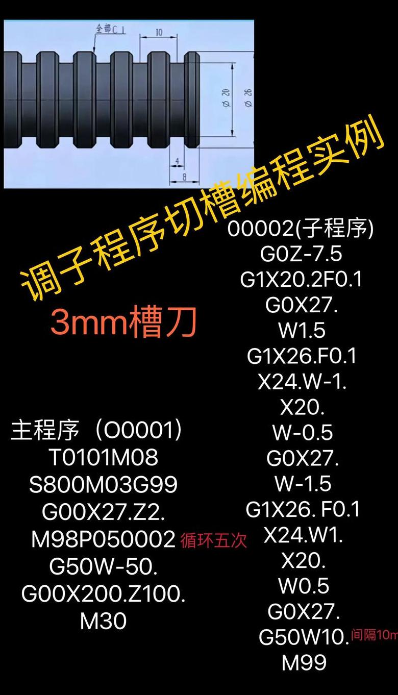 广州数控车床980TDB深孔编程技巧解析
