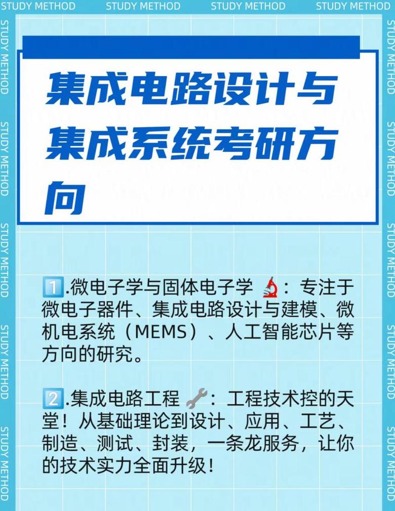 考研电路专业：这些学校和专业值得选择
